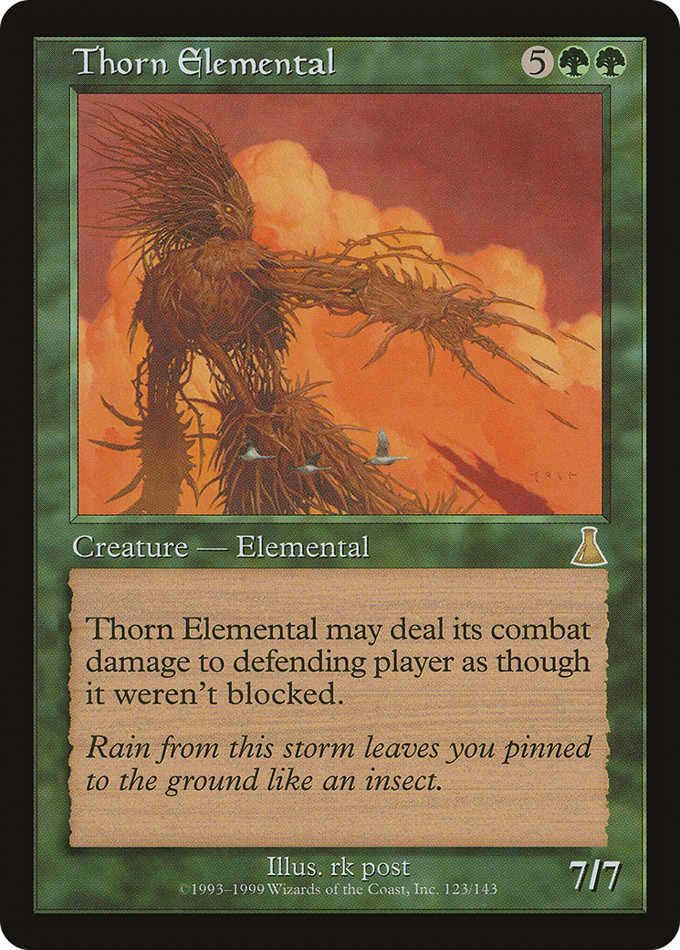 Thorn Elemental [Urza's Destiny] | Grognard Games