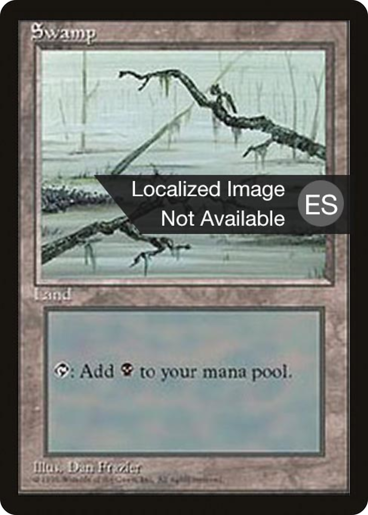 Swamp (C) [Fourth Edition (Foreign Black Border)] | Grognard Games