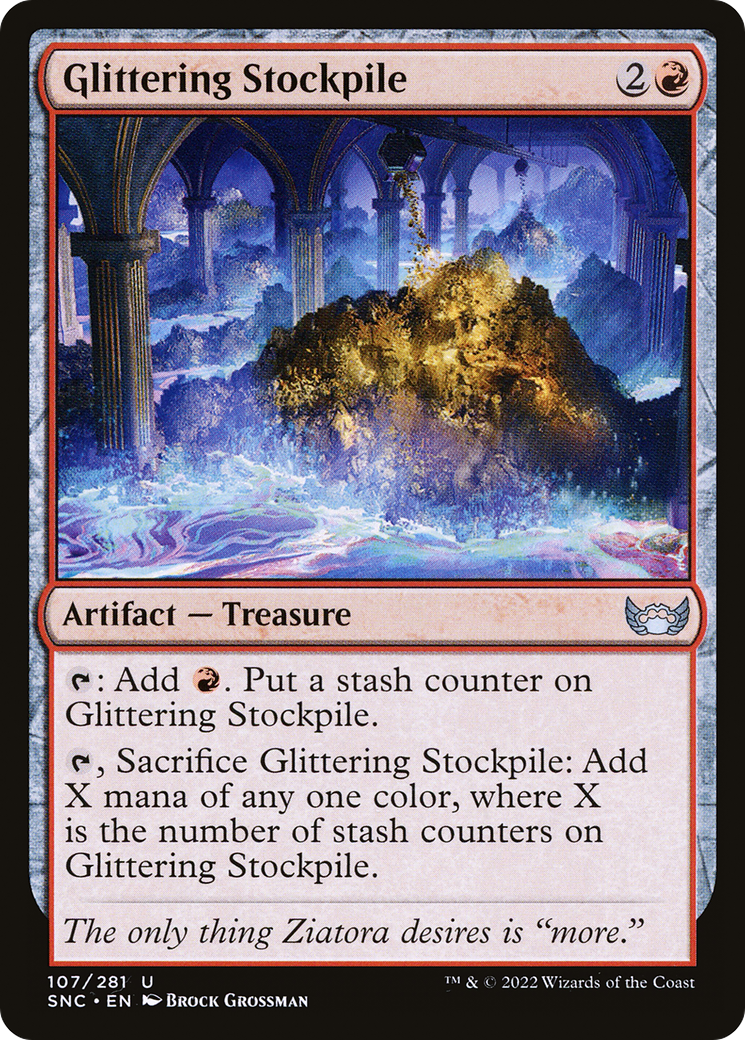 Glittering Stockpile [Streets of New Capenna] | Grognard Games