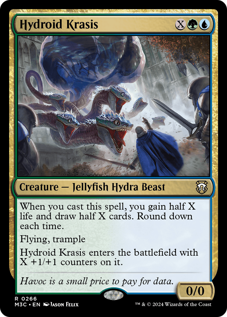 Hydroid Krasis (Ripple Foil) [Modern Horizons 3 Commander] | Grognard Games