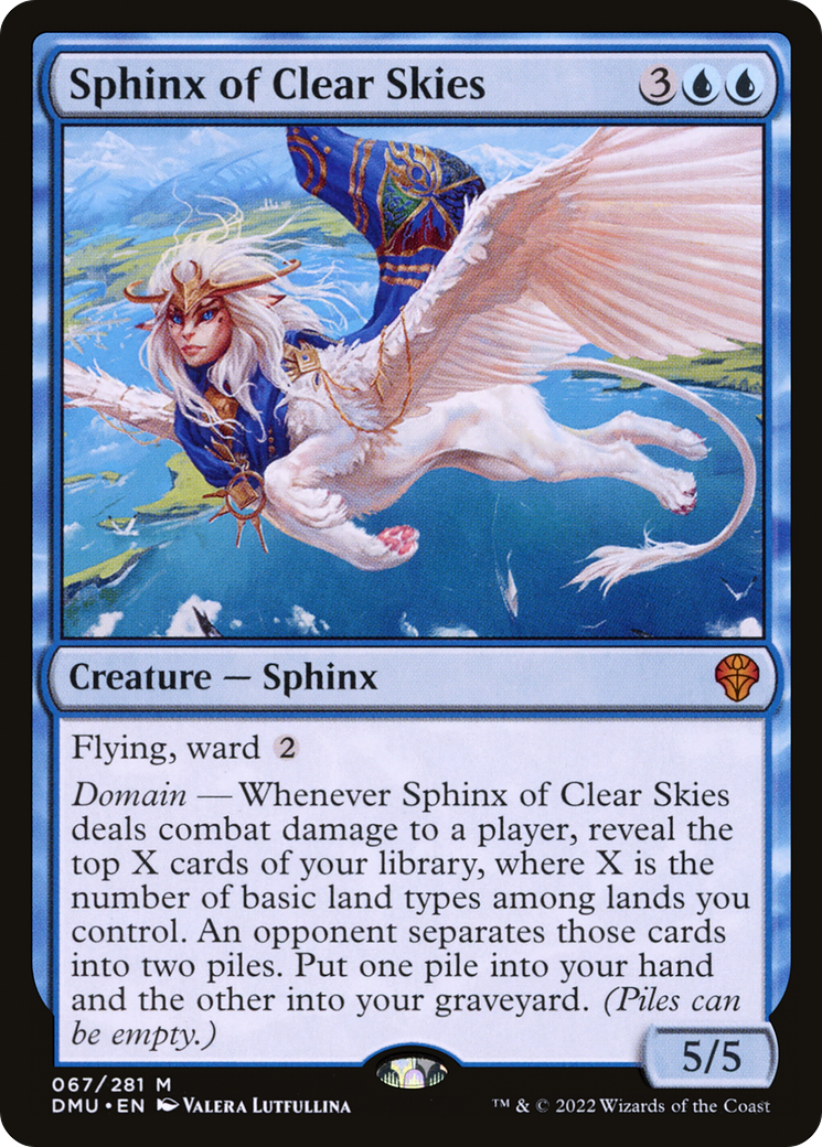 Sphinx of Clear Skies [Dominaria United] | Grognard Games
