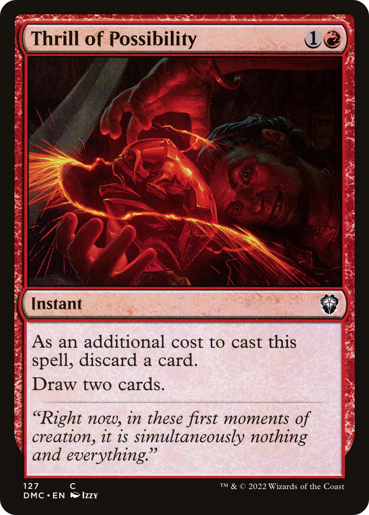 Thrill of Possibility [Dominaria United Commander] | Grognard Games