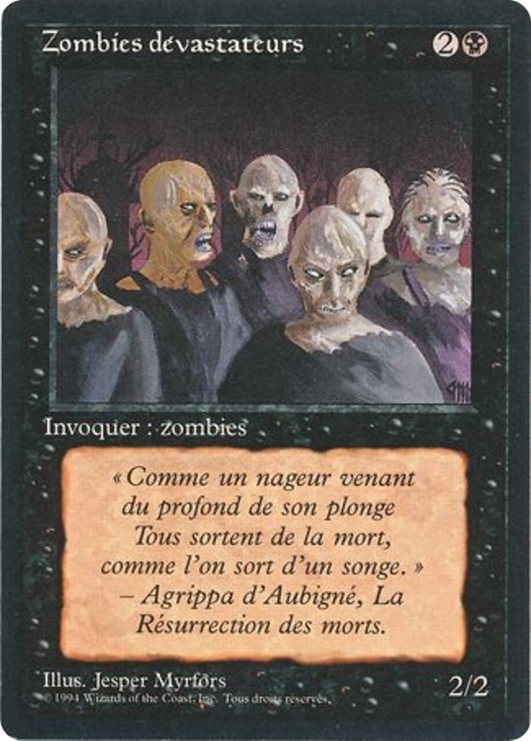 Scathe Zombies [Foreign Black Border] | Grognard Games