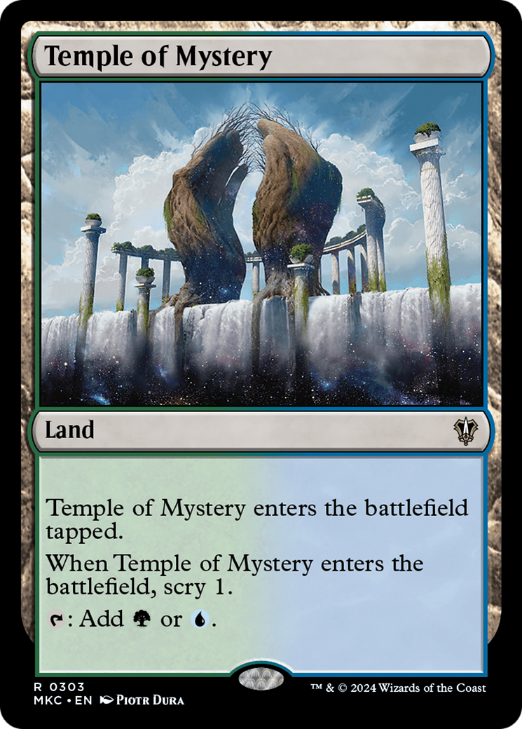 Temple of Mystery [Murders at Karlov Manor Commander] | Grognard Games