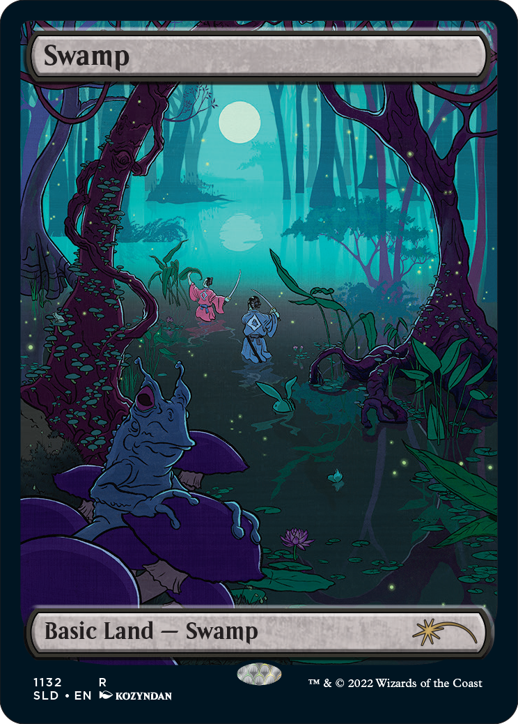 Swamp (1132) (Full-Art) [Secret Lair Drop Series] | Grognard Games