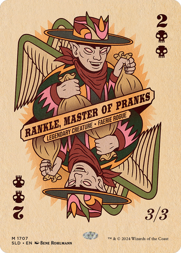 Rankle, Master of Pranks (SLD-1707) - Secret Lair Drop (Borderless) Foil | Grognard Games