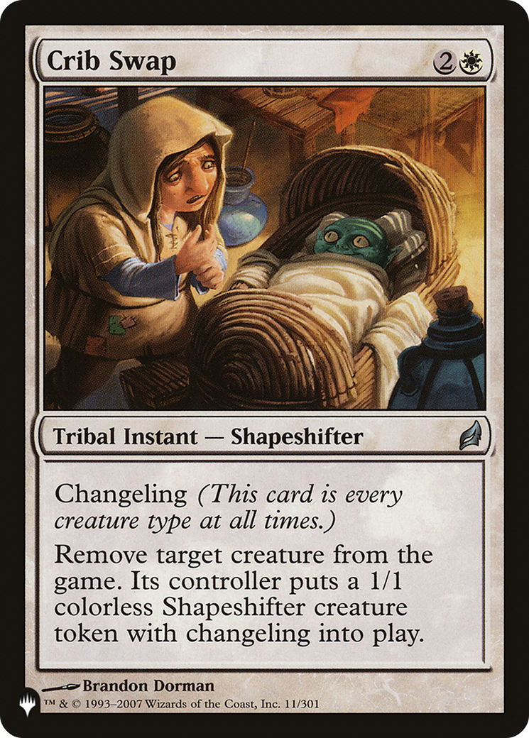 Crib Swap (LRW) [The List] | Grognard Games