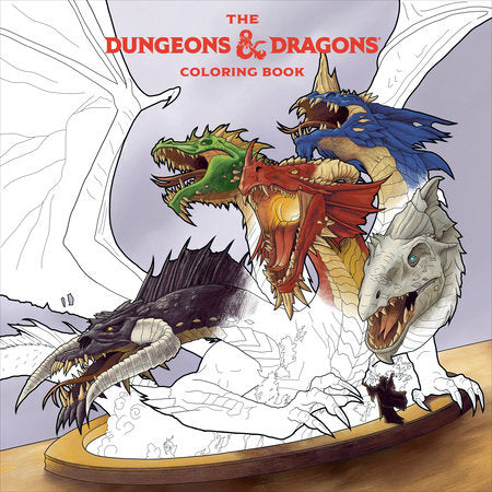 The Dungeons & Dragons Coloring Book | Grognard Games