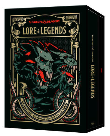 Dungeons & Dragons - Lore & Legends [Special Edition, Boxed Book & Ephemera Set] A Visual Celebration of the Fifth Edition of the World's Greatest Roleplaying Game | Grognard Games