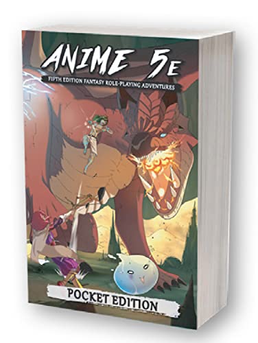 Anime 5E RPG: Pocket Edition (JPG816) - Softcover | Grognard Games