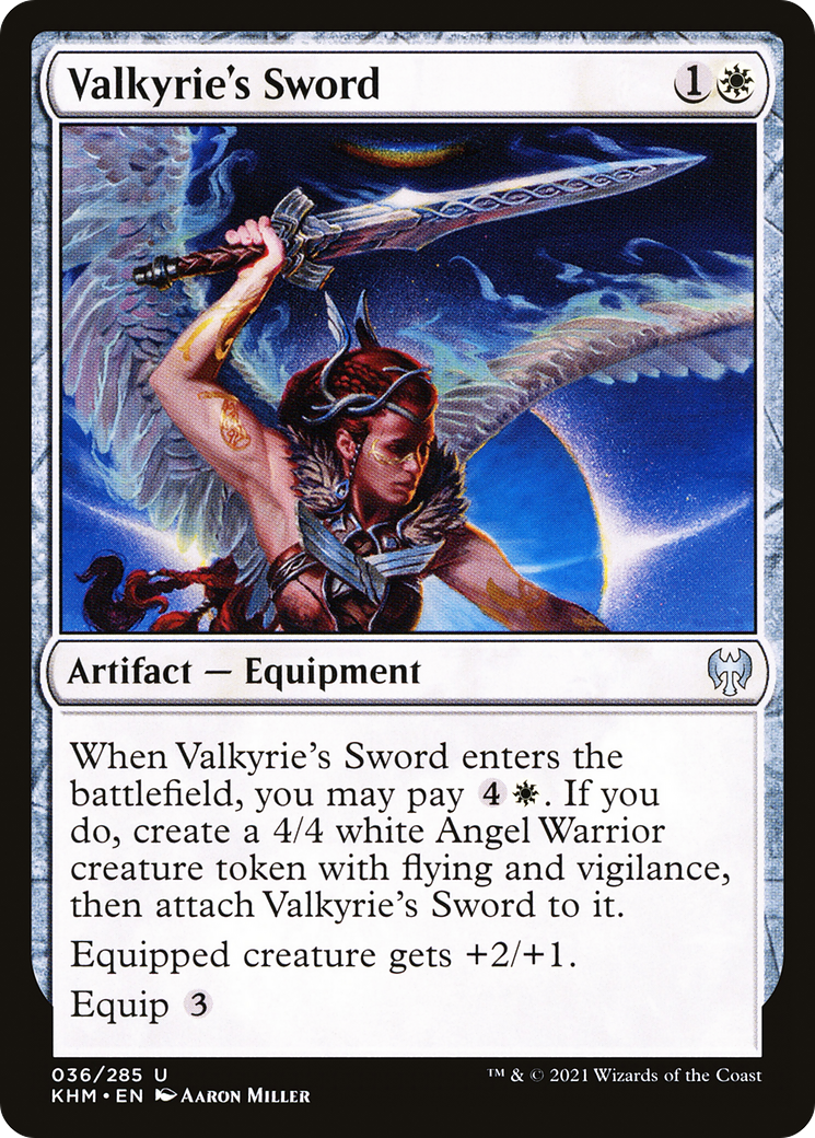 Valkyrie's Sword [Kaldheim] | Grognard Games