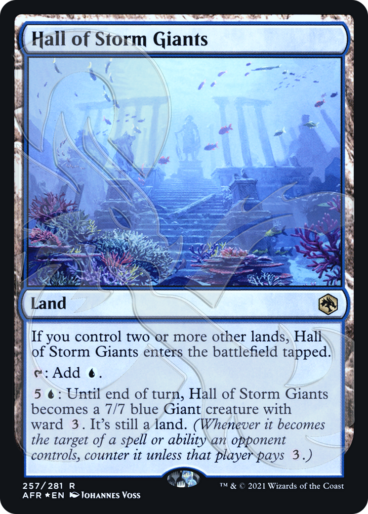 Hall of Storm Giants (Ampersand Promo) [Dungeons & Dragons: Adventures in the Forgotten Realms Promos] | Grognard Games