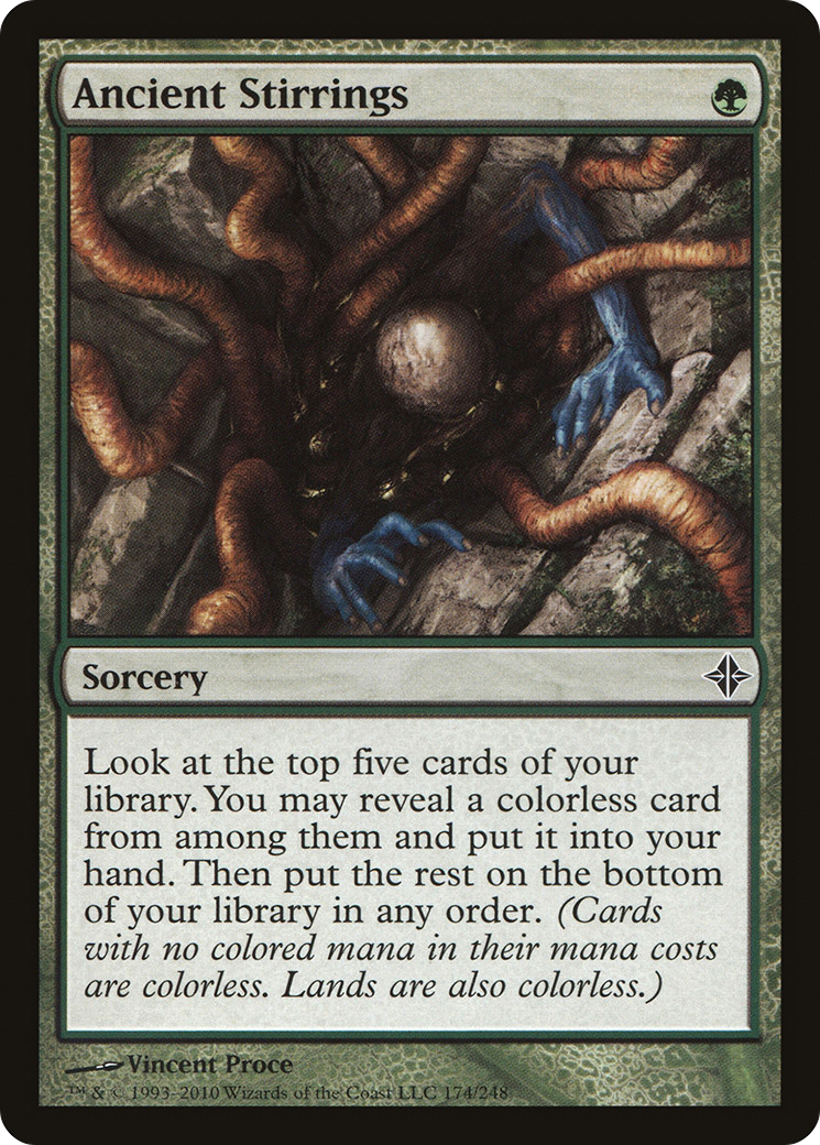 Ancient Stirrings [Rise of the Eldrazi] | Grognard Games