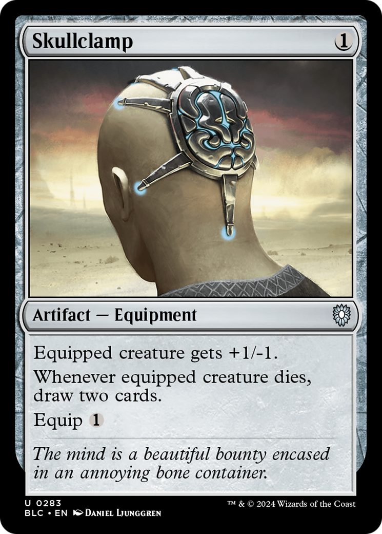 Skullclamp [Bloomburrow Commander] | Grognard Games