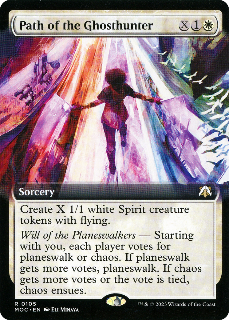 Path of the Ghosthunter (Extended Art) [March of the Machine Commander] | Grognard Games