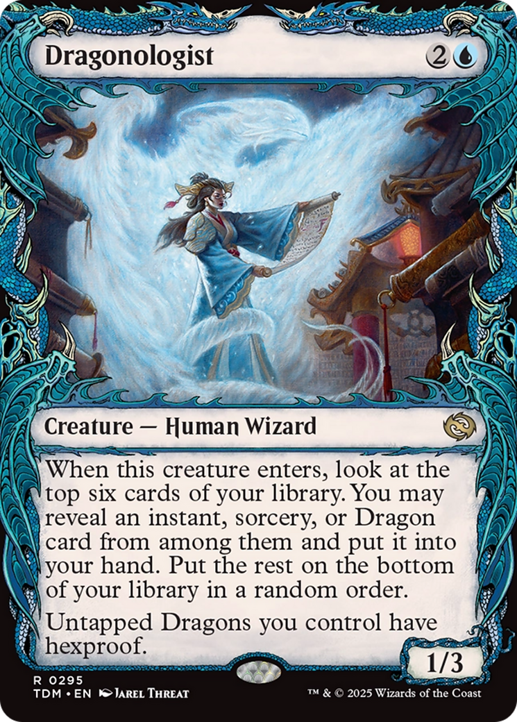 Dragonologist (Showcase) [Tarkir: Dragonstorm] | Grognard Games