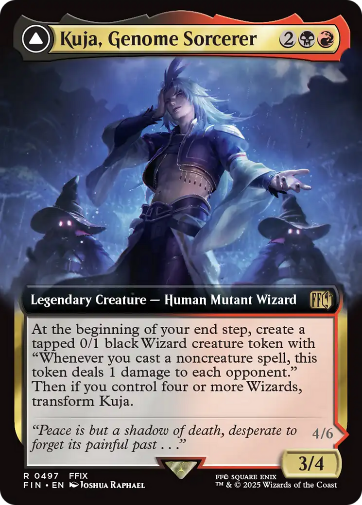 Kuja, Genome Sorcerer // Trance Kuja, Fate Defied (Extended Art) [FINAL FANTASY] | Grognard Games