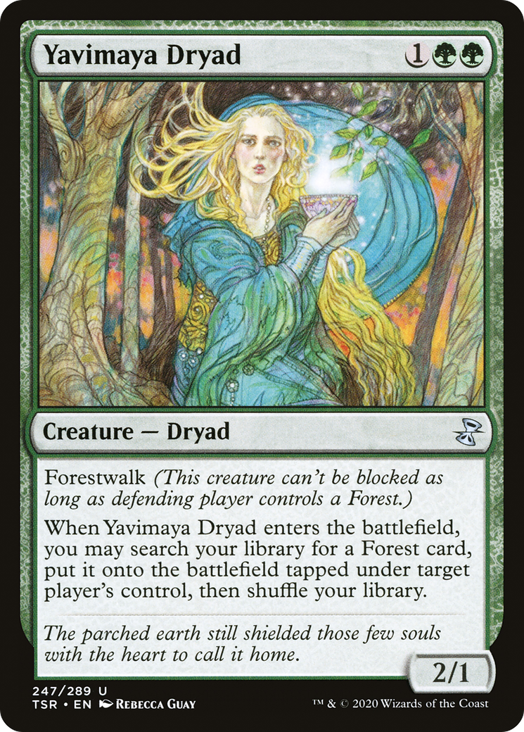 Yavimaya Dryad [Time Spiral Remastered] | Grognard Games