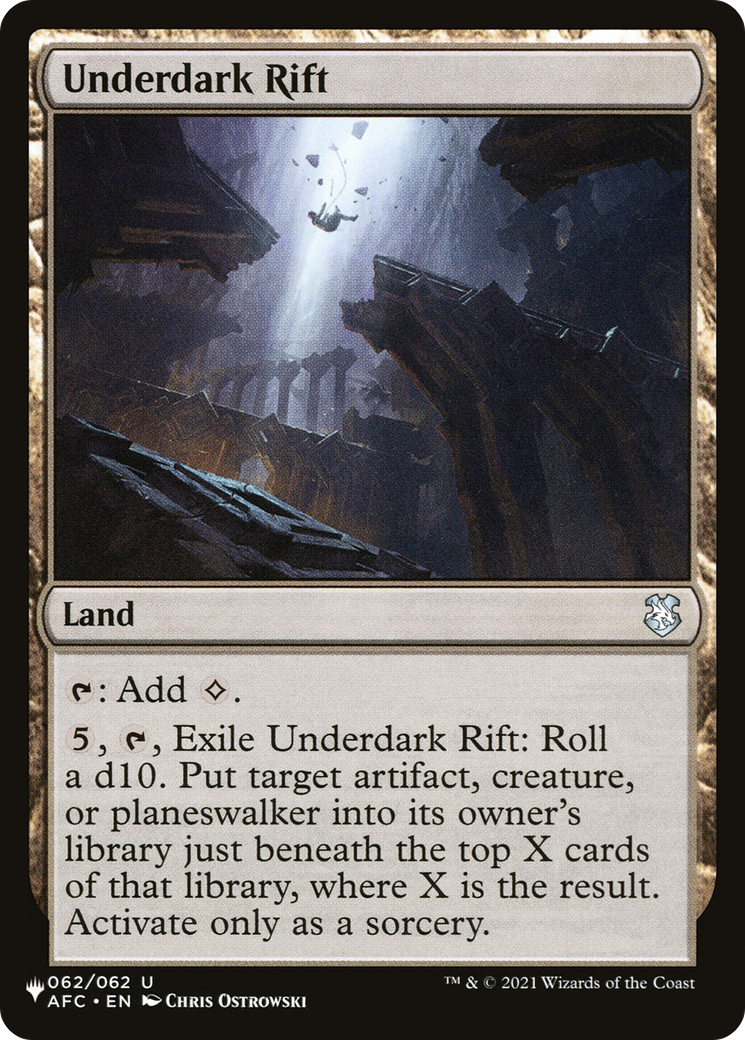 Underdark Rift [The List] | Grognard Games