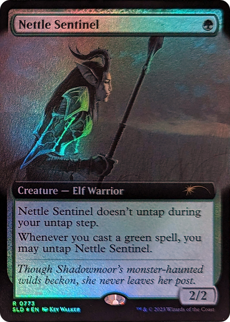 Nettle Sentinel (Extended Art) [Secret Lair Drop Series] | Grognard Games