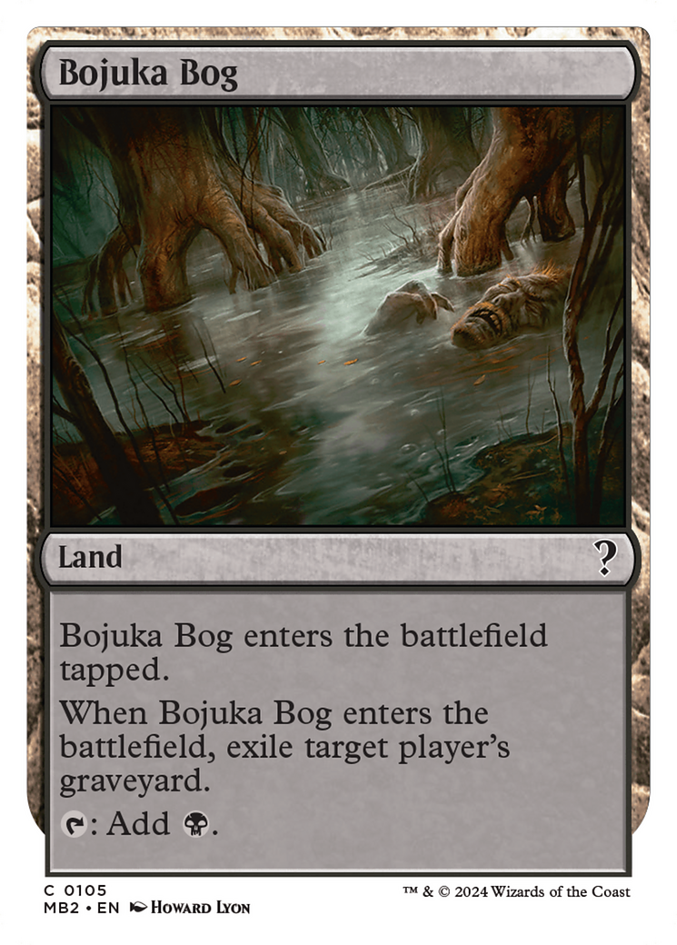 Bojuka Bog (White Border) [Mystery Booster 2] | Grognard Games