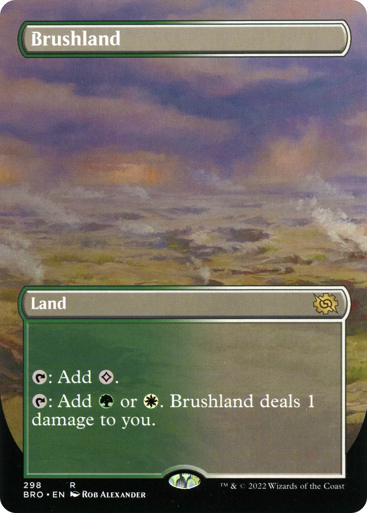 Brushland (Borderless Alternate Art) [The Brothers' War] | Grognard Games