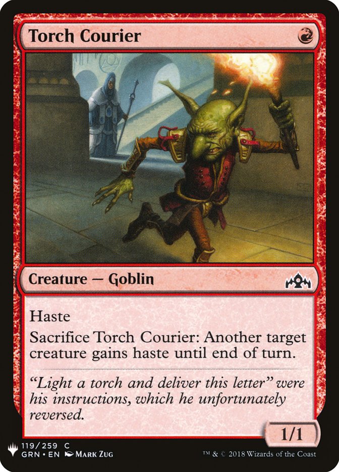 Torch Courier [Mystery Booster] | Grognard Games
