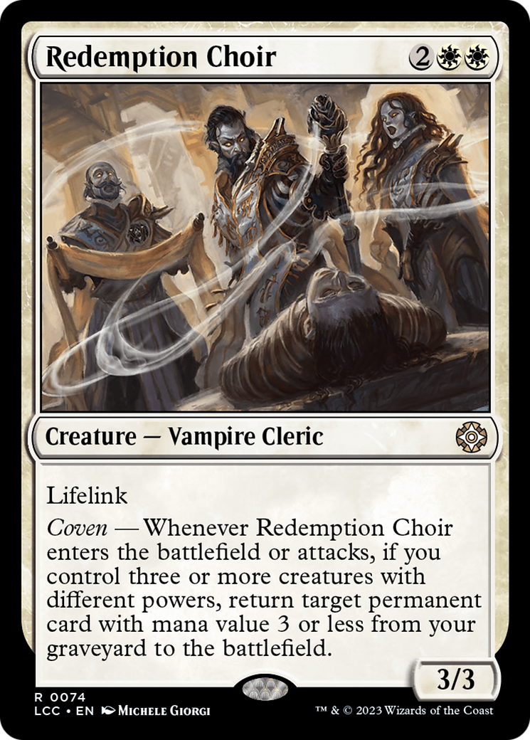 Redemption Choir [The Lost Caverns of Ixalan Commander] | Grognard Games