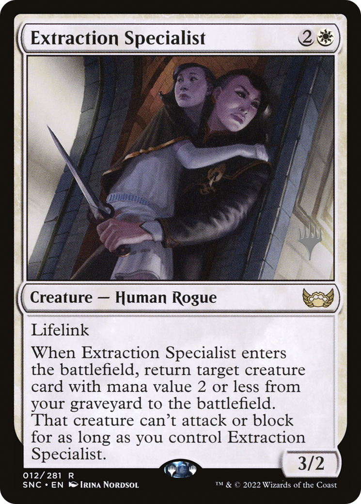 Extraction Specialist (Promo Pack) [Streets of New Capenna Promos] | Grognard Games