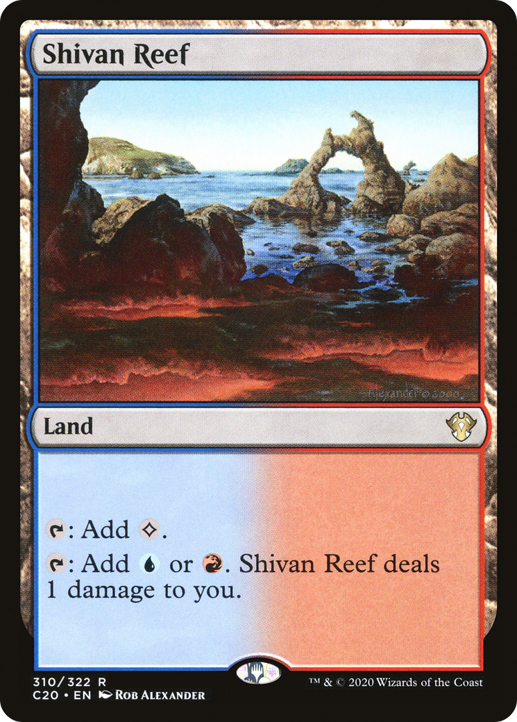 Shivan Reef [Commander 2020] | Grognard Games