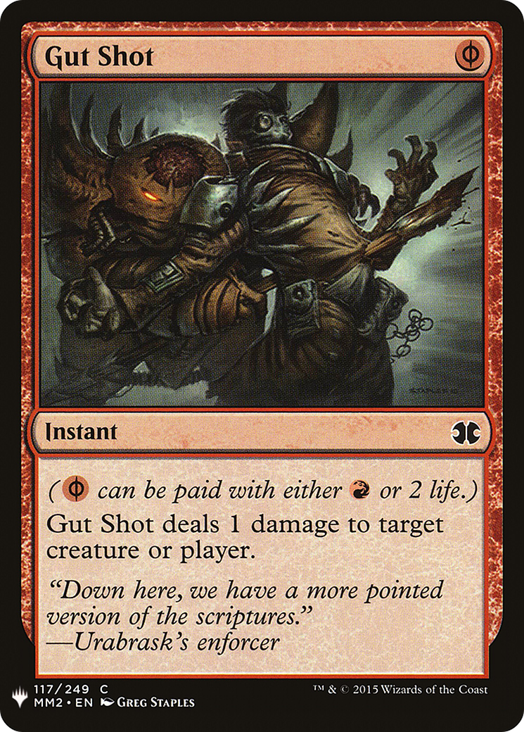 Gut Shot [Mystery Booster] | Grognard Games