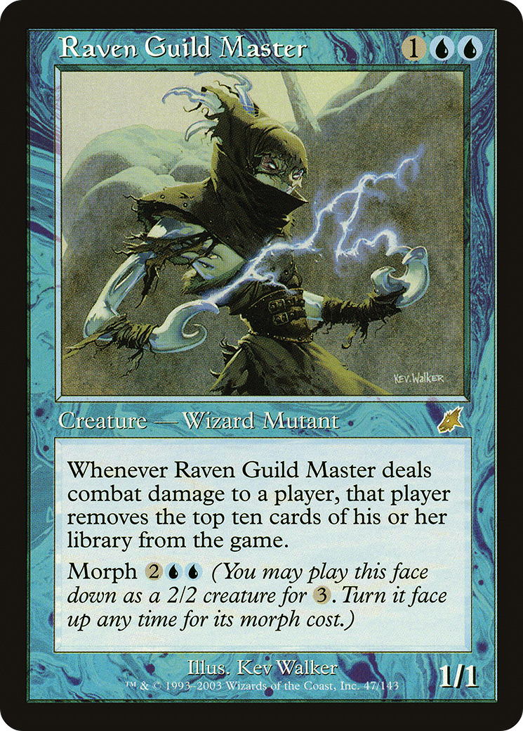 Raven Guild Master (SCG-047) - Scourge | Grognard Games