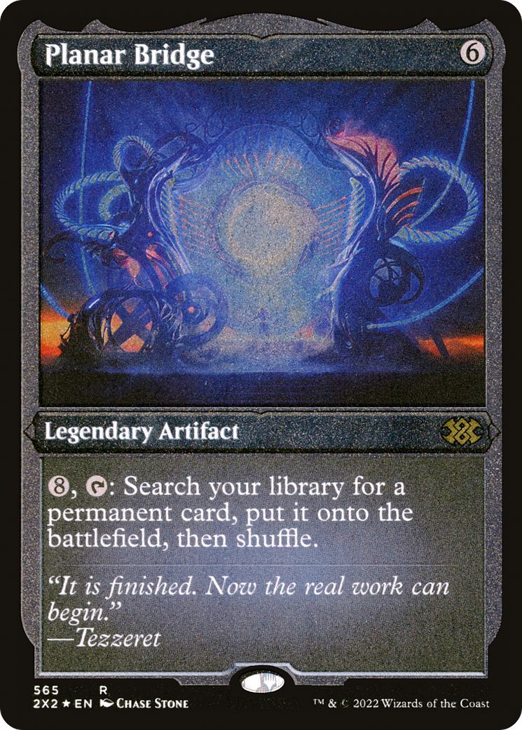 Planar Bridge (Foil Etched) (2X2-565) - Double Masters 2022 Foil | Grognard Games