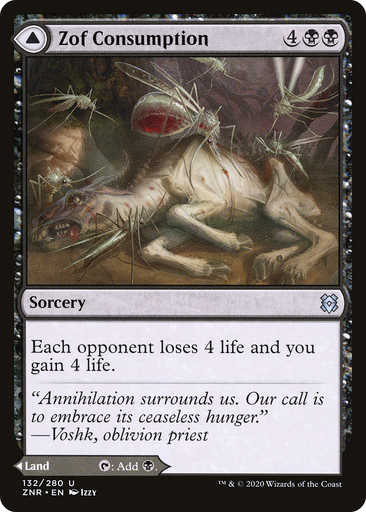 Zof Consumption // Zof Bloodbog [Zendikar Rising] | Grognard Games