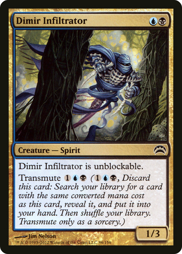 Dimir Infiltrator (PC2-086) - Planechase 2012 Foil | Grognard Games