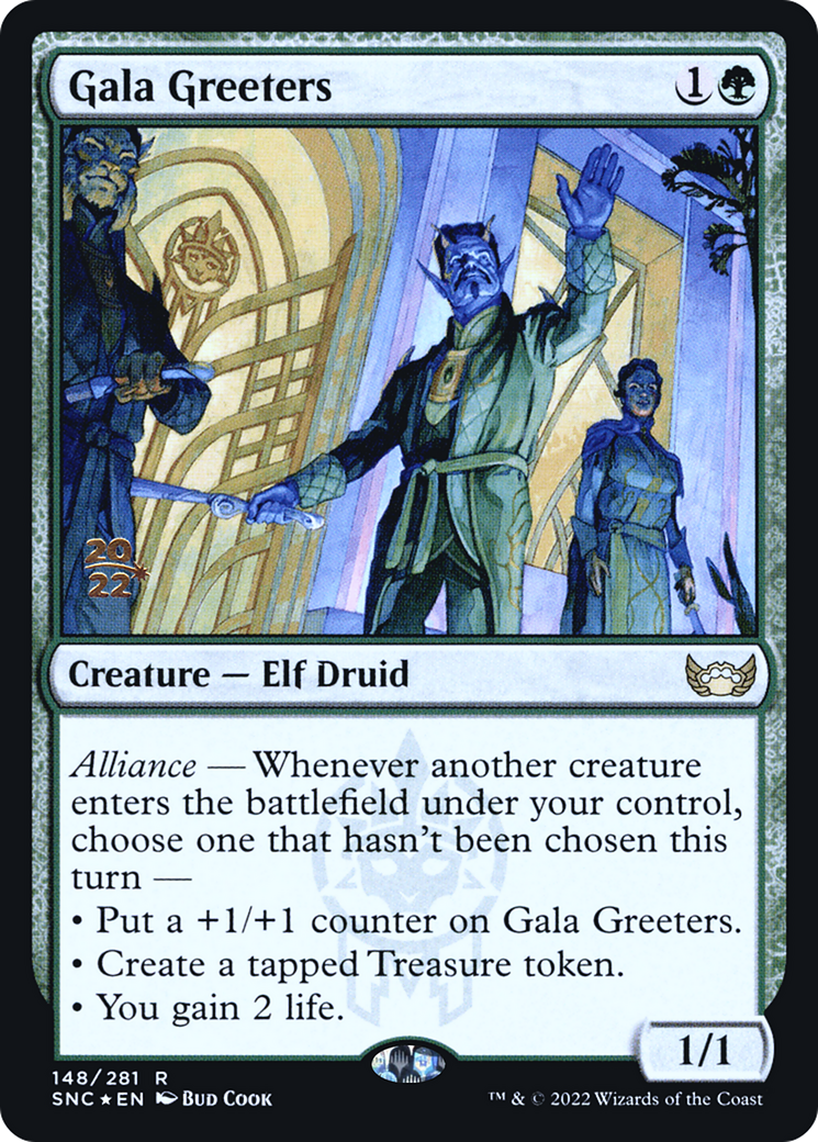 Gala Greeters [Streets of New Capenna Prerelease Promos] | Grognard Games
