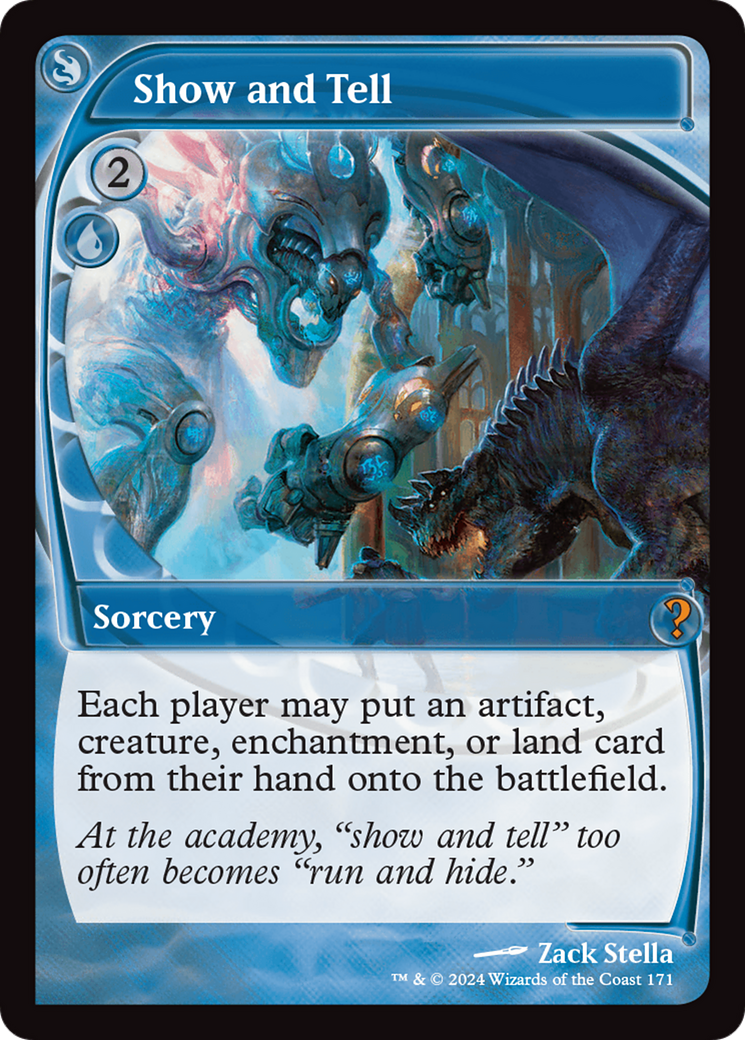 Show and Tell (Future Sight) [Mystery Booster 2] | Grognard Games