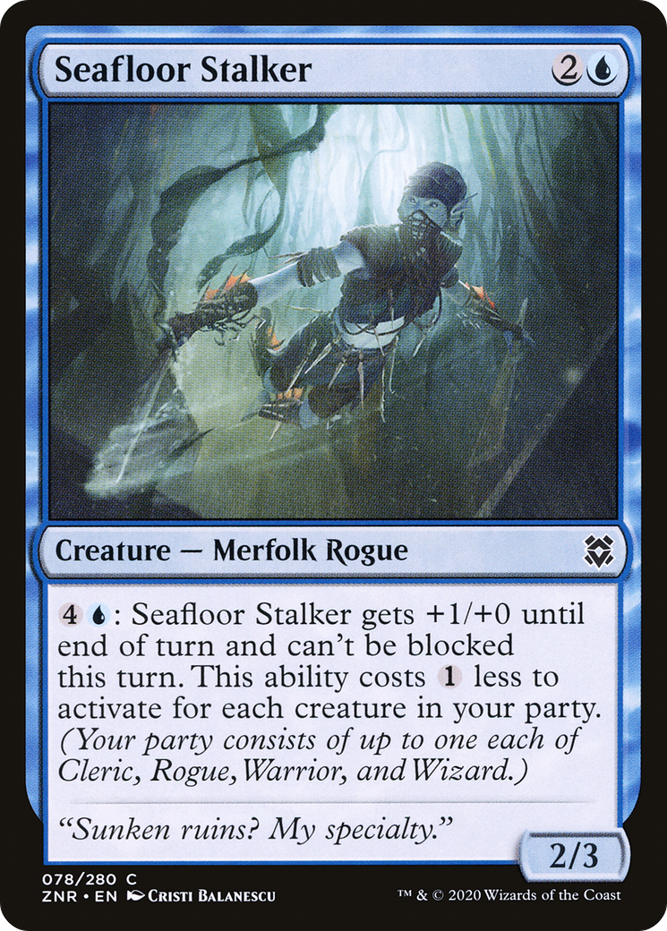 Seafloor Stalker [Zendikar Rising] | Grognard Games