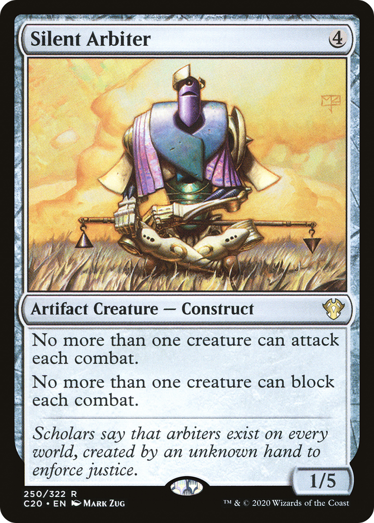 Silent Arbiter [Commander 2020] | Grognard Games