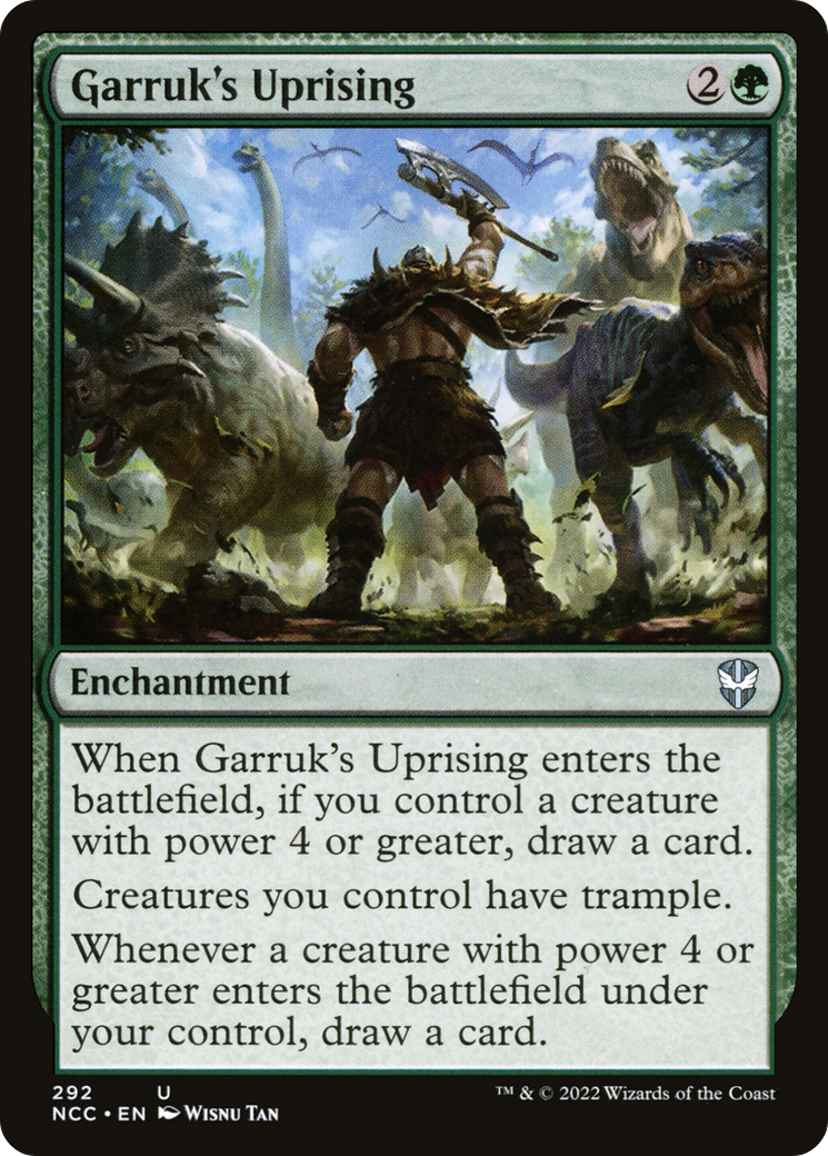 Garruk's Uprising [Streets of New Capenna Commander] | Grognard Games