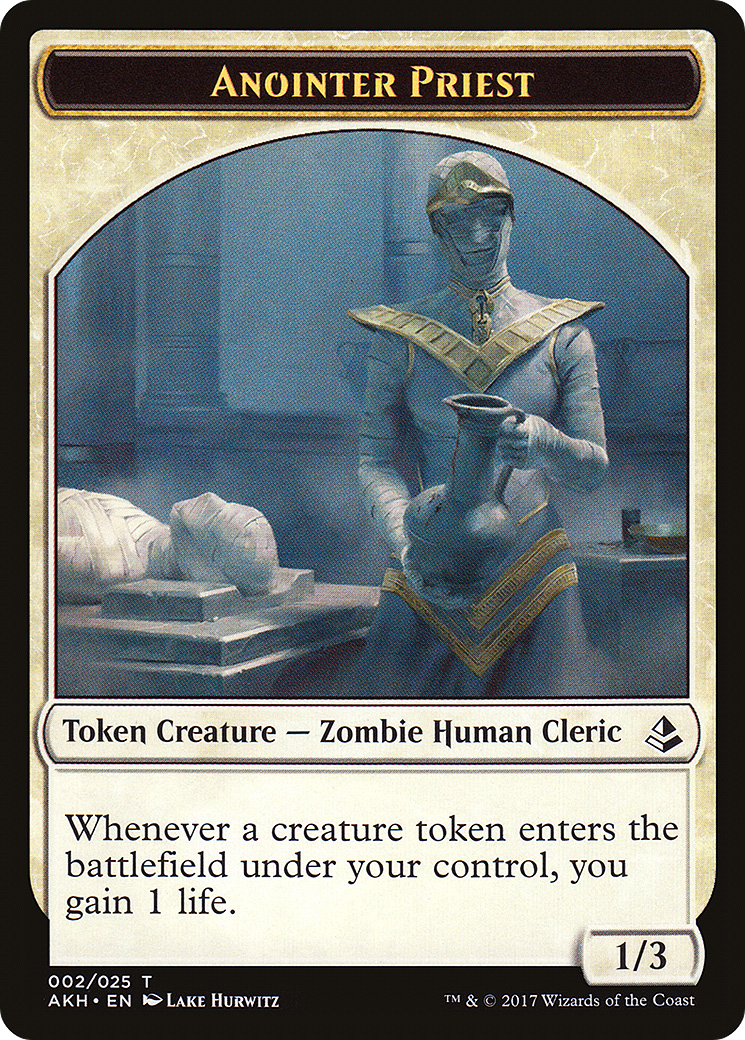 Anointer Priest (AKH-002) - Amonkhet Tokens Foil | Grognard Games