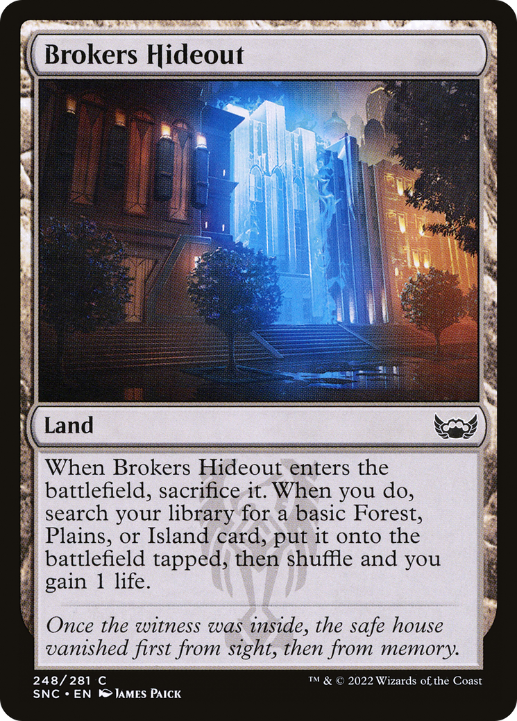 Brokers Hideout [Streets of New Capenna] | Grognard Games