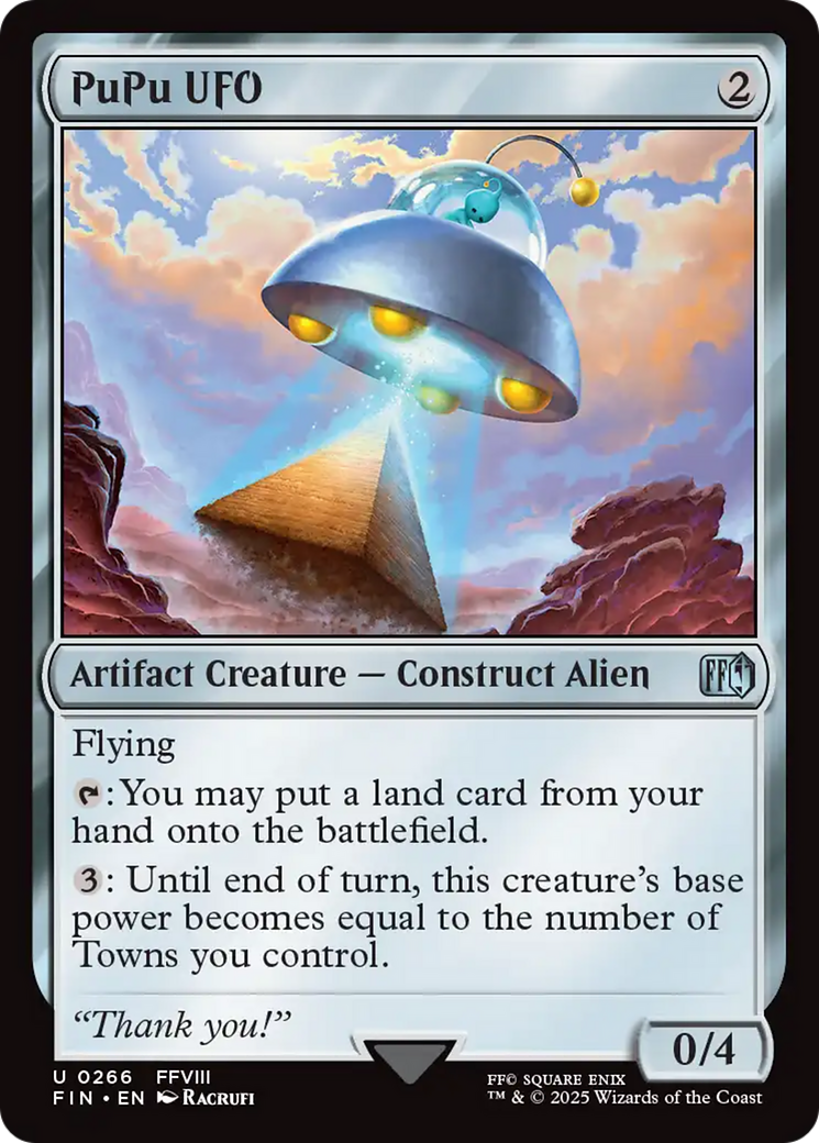 PuPu UFO (FIN-266) - FINAL FANTASY Foil | Grognard Games