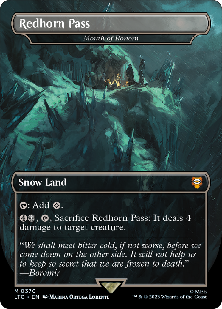 Mouth of Ronom - Redhorn Pass [The Lord of the Rings: Tales of Middle-Earth Commander] | Grognard Games