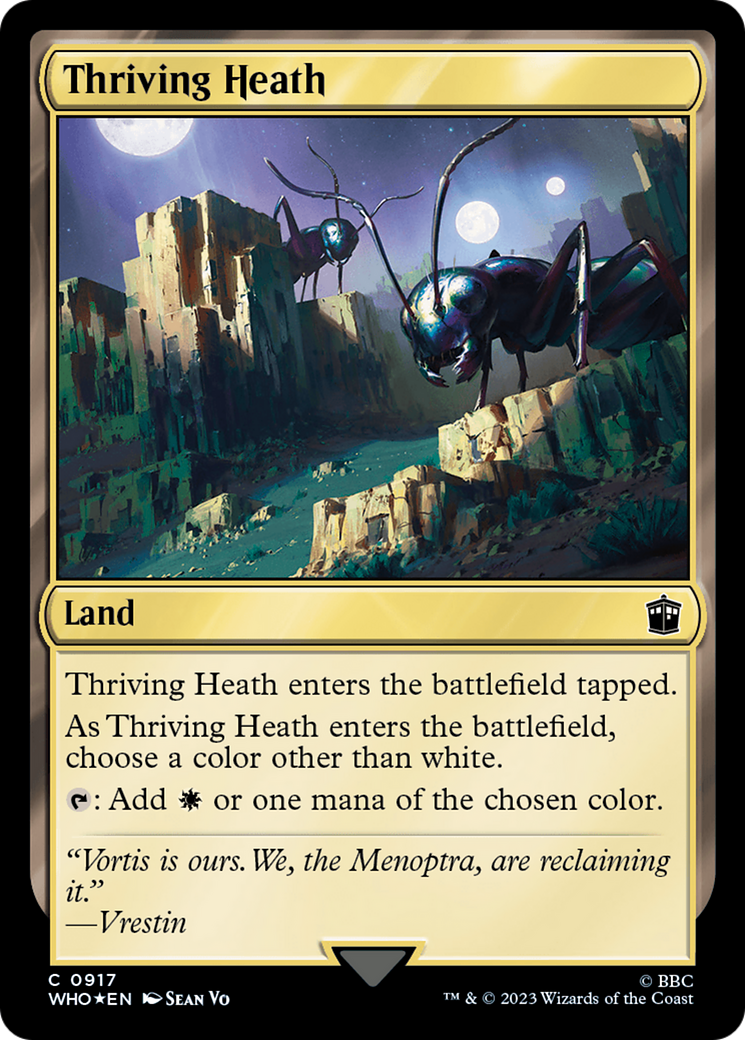 Thriving Heath (Surge Foil) [Doctor Who] | Grognard Games