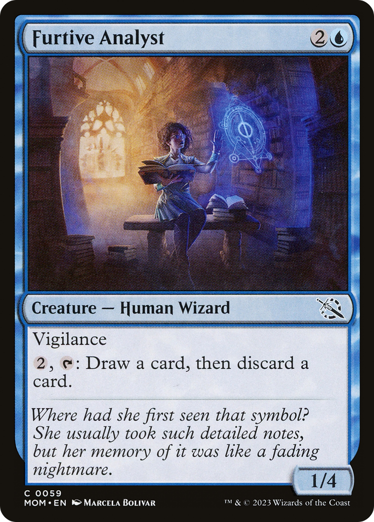 Furtive Analyst [March of the Machine] | Grognard Games