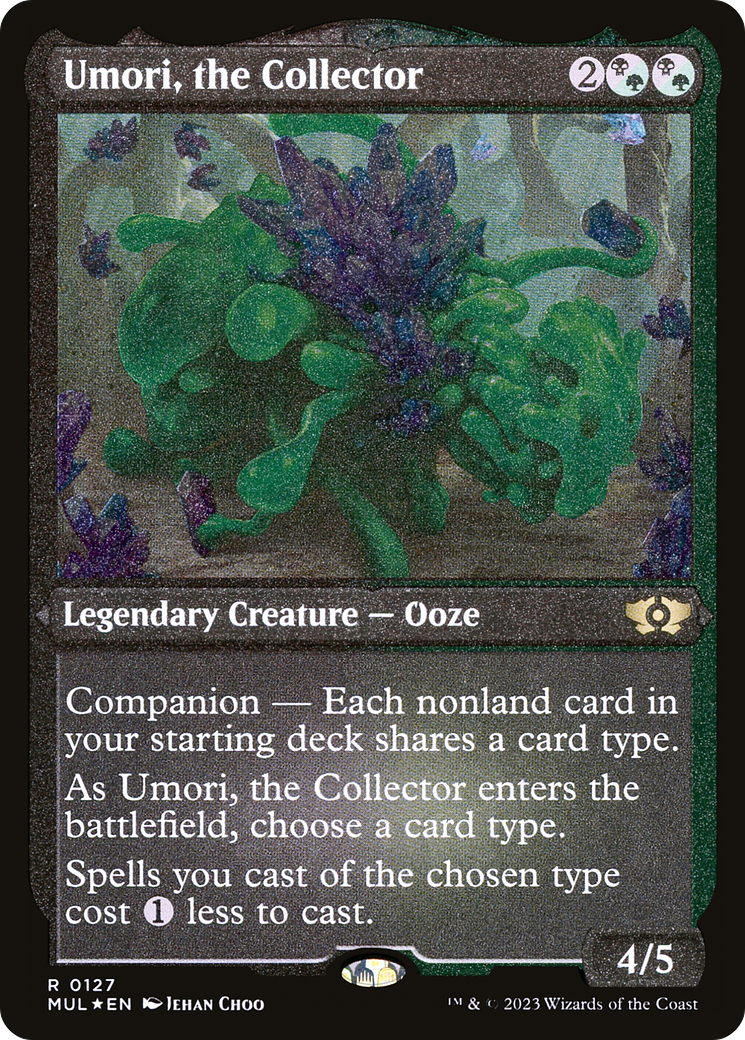 Umori, the Collector (Foil Etched) (MUL-127) - Multiverse Legends: (companion) Foil | Grognard Games
