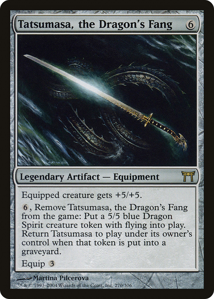 Tatsumasa, the Dragon's Fang [Champions of Kamigawa] | Grognard Games