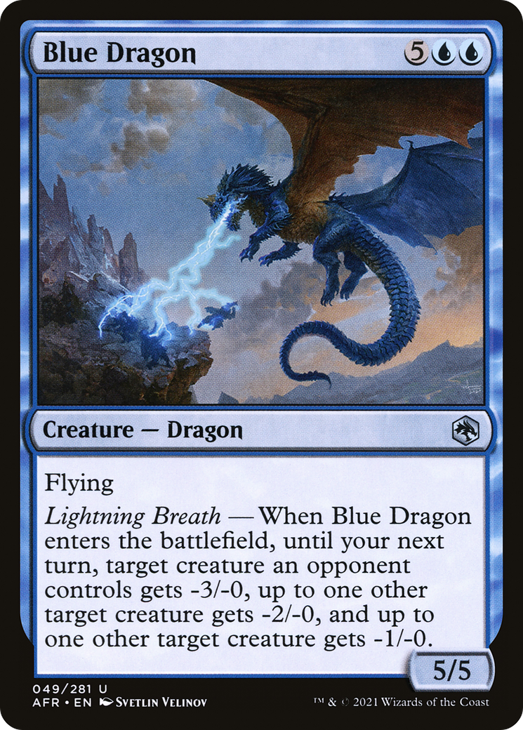 Blue Dragon [Dungeons & Dragons: Adventures in the Forgotten Realms] | Grognard Games