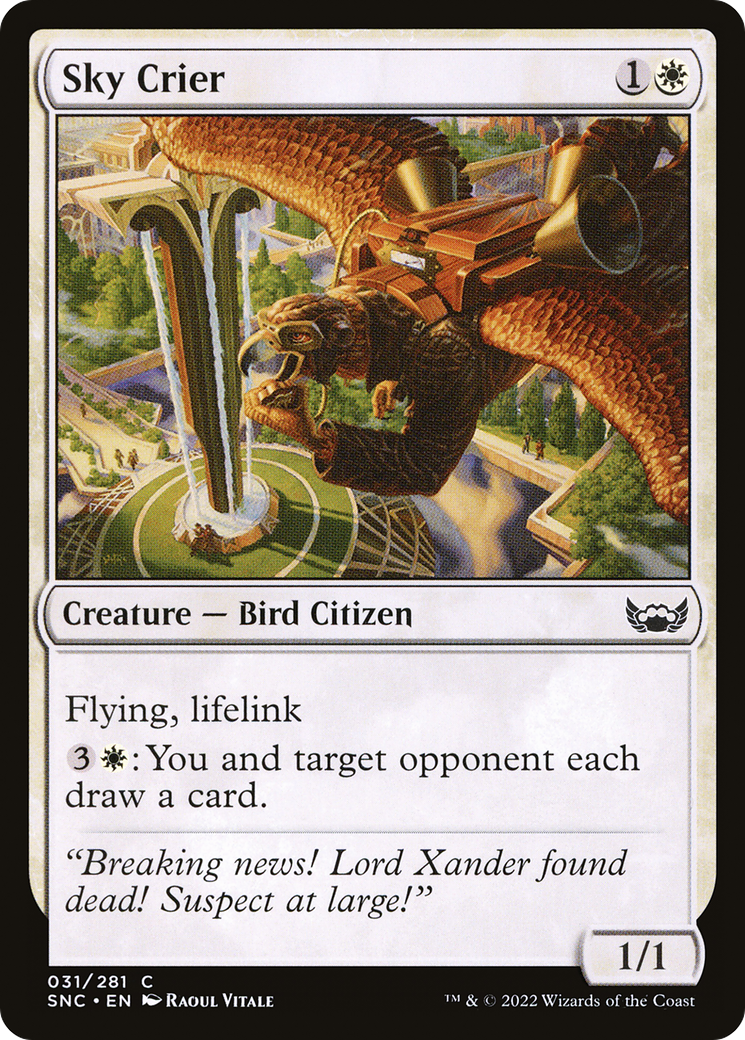 Sky Crier [Streets of New Capenna] | Grognard Games